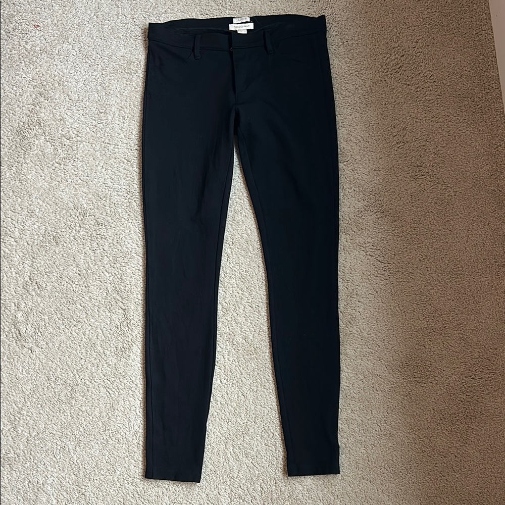 J Crew Factory Black Gigi Pant, size 2